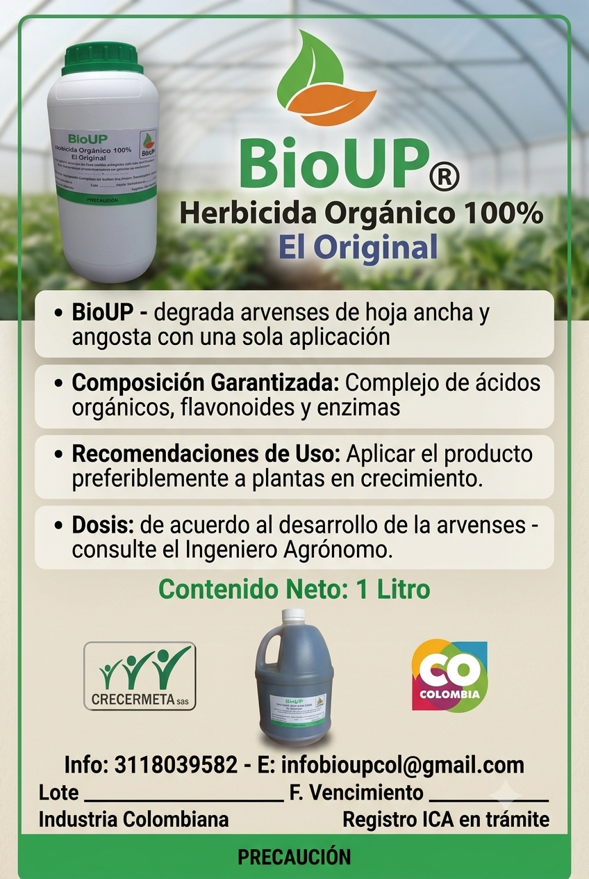 Ficha técnica de BioUp